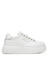 Karl Lagerfeld - Sneakersy KARL LAGERFELD. Kolor: biały