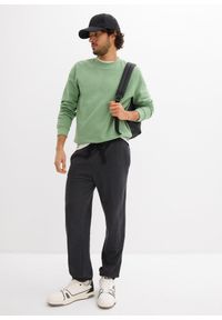 bonprix - Spodnie dresowe (2 pary). Kolor: czarny. Materiał: dresówka #3