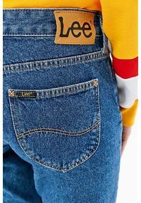 Lee - LEE ELLY SLIM DAMSKIE SPODNIE JEANSOWE JEANSY STRAIGHT BLUE L30XGAPT