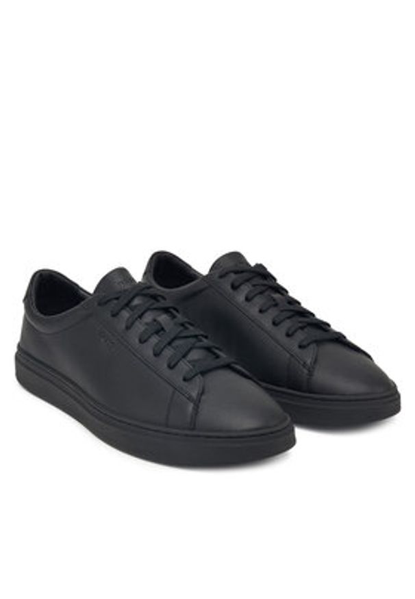 BOSS Sneakersy Kieran 50552853 Czarny. Kolor: czarny. Materiał: skóra