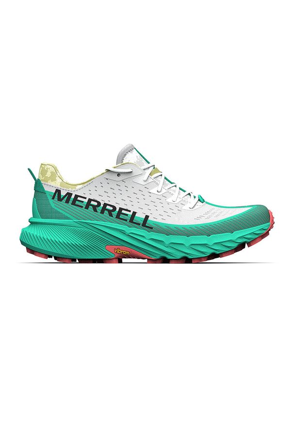 Męskie buty do biegania w terenie Merrell Agility Peak 5. Kolor: biały, wielokolorowy, niebieski