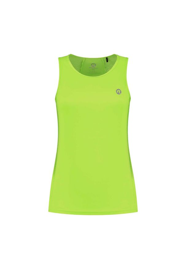 ROGELLI - Damski tank top Rogelli Core. Kolor: żółty. Sport: bieganie