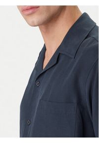 Guess Koszula F6GH01 WN202 Granatowy Regular Fit. Kolor: niebieski. Materiał: syntetyk #4