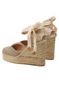 Castañer Espadryle Chiara/8Ed/006 021726 Złoty. Kolor: złoty. Materiał: materiał #4