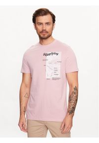 s.Oliver T-Shirt 2129860 Różowy Regular Fit. Kolor: różowy. Materiał: bawełna