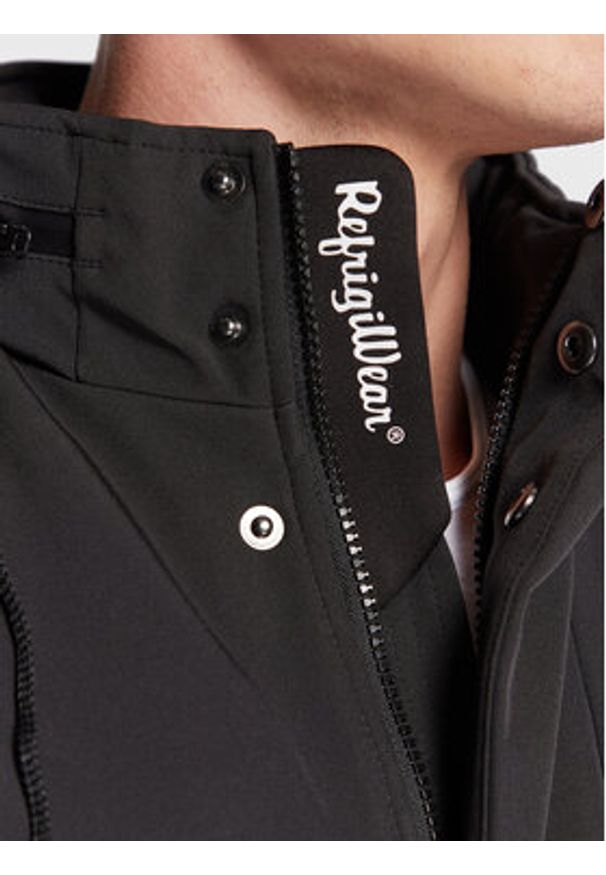 Refrigiwear - RefrigiWear Kurtka zimowa Lender G16700 XT2429 Czarny Regular Fit. Kolor: czarny. Materiał: syntetyk. Sezon: zima