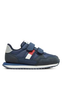 TOMMY HILFIGER - Tommy Hilfiger Sneakersy T1B9-33127-0316800 M Granatowy. Kolor: niebieski. Materiał: materiał #1