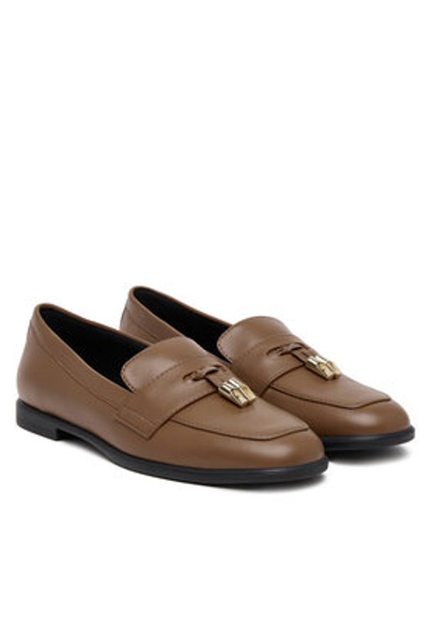 Furla Loafersy Goccia YJ80GCC-X30000-RY000-1-007-20-AL-3900 S Brązowy. Kolor: brązowy. Materiał: skóra