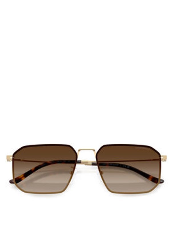 Emporio Armani Okulary przeciwsłoneczne 0EA2165D 300213 Brązowy. Kolor: brązowy