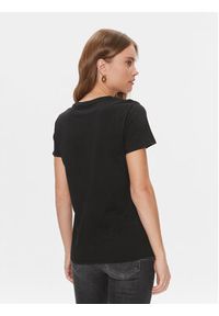 Guess T-Shirt W4RI26 K9RM1 Czarny Regular Fit. Kolor: czarny. Materiał: bawełna
