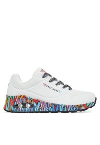 skechers - Sneakersy Skechers. Kolor: biały