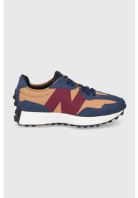 New Balance Buty kolor brązowy. Nosek buta: okrągły. Zapięcie: sznurówki. Kolor: brązowy. Materiał: guma