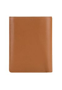 Wittchen - Męski portfel skórzany pionowy jasny brąz. Kolor: brązowy. Materiał: skóra #6