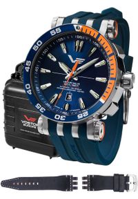Zegarek męski Vostok Europe NH35A-575A715S niebieski. Kolor: niebieski #1