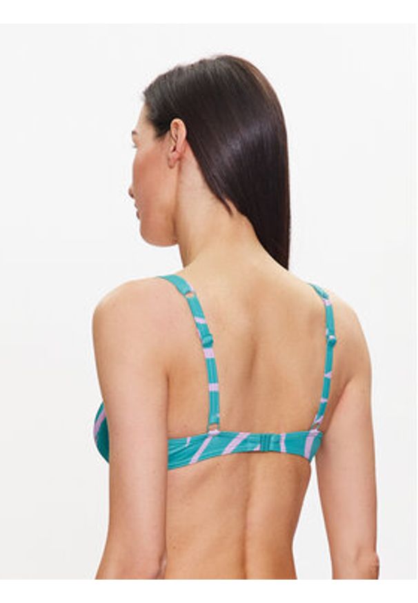 Triumph Góra od bikini Summer Mix & Match 10214535 Zielony. Kolor: zielony. Materiał: syntetyk
