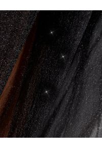 MACH&MACH - Czarna spódnica midi z jedwabiu. Kolor: czarny. Materiał: jedwab #4