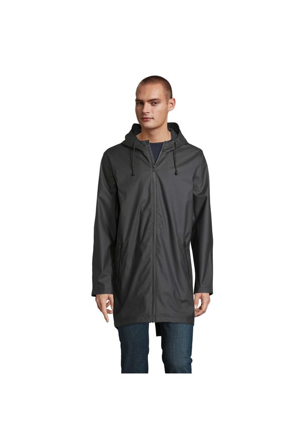 SOL'S - Kurtka wodoodporna Sol's Antoine. Okazja: na co dzień. Kolor: czarny. Styl: casual