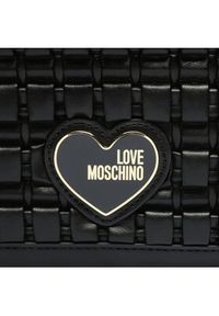 Love Moschino - LOVE MOSCHINO Torebka JC4121PP1HLH100A Czarny. Kolor: czarny. Materiał: skórzane #3