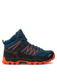 CMP Trekkingi Rigel Mid Trekking Shoes Wp 3Q12944J Granatowy. Kolor: niebieski. Materiał: skóra, zamsz. Sport: turystyka piesza