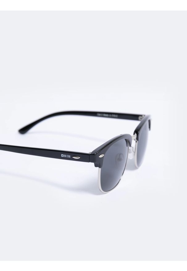 Big-Star - Okulary przeciwsłoneczne unisex czarne Kolen 906. Kolor: czarny