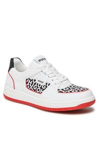 Hugo Sneakersy G29003 S Biały. Kolor: biały. Materiał: skóra #3