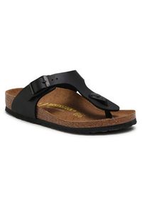 Birkenstock Japonki Gizeh Kinder 846143 Czarny. Kolor: czarny. Materiał: skóra #5