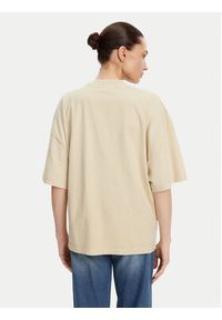 Barbour T-Shirt Katie Relaxed LTS0664CR31 Beżowy Relaxed Fit. Kolor: beżowy. Materiał: bawełna #5
