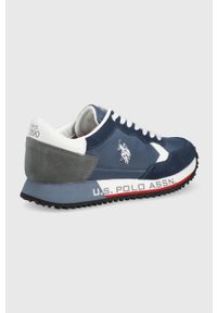 U.S. Polo Assn. buty kolor granatowy. Nosek buta: okrągły. Zapięcie: sznurówki. Kolor: niebieski #4