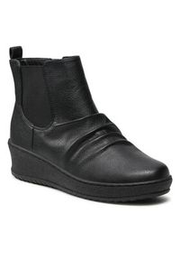 Clara Barson Botki WYL1877-4 Czarny. Kolor: czarny. Materiał: skóra #3