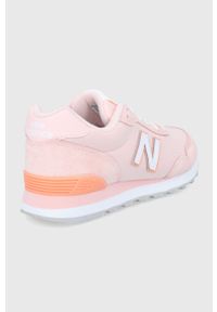 New Balance buty WL515CS3 kolor różowy. Zapięcie: sznurówki. Kolor: różowy. Materiał: guma