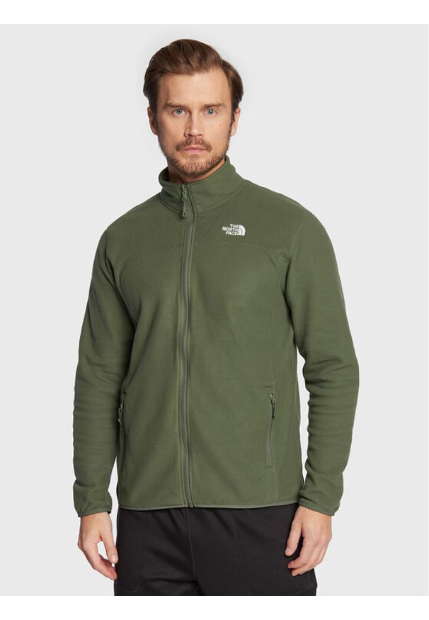 The North Face Polar Glacier NF0A5IHQ Zielony Regular Fit. Kolor: zielony. Materiał: syntetyk