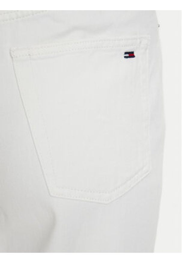 Tommy Jeans Jeansy DW0DW22648 Biały Straight Leg. Kolor: biały