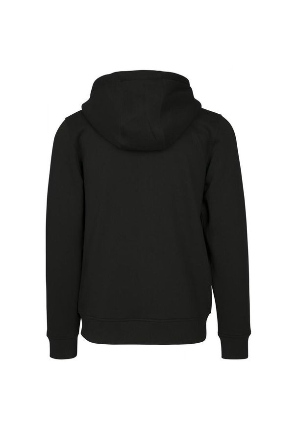 BUILD YOUR BRAND - Bluza Z Kapturem Dla Dorosłych Unisex Merch Full Zip. Typ kołnierza: kaptur. Kolor: czarny