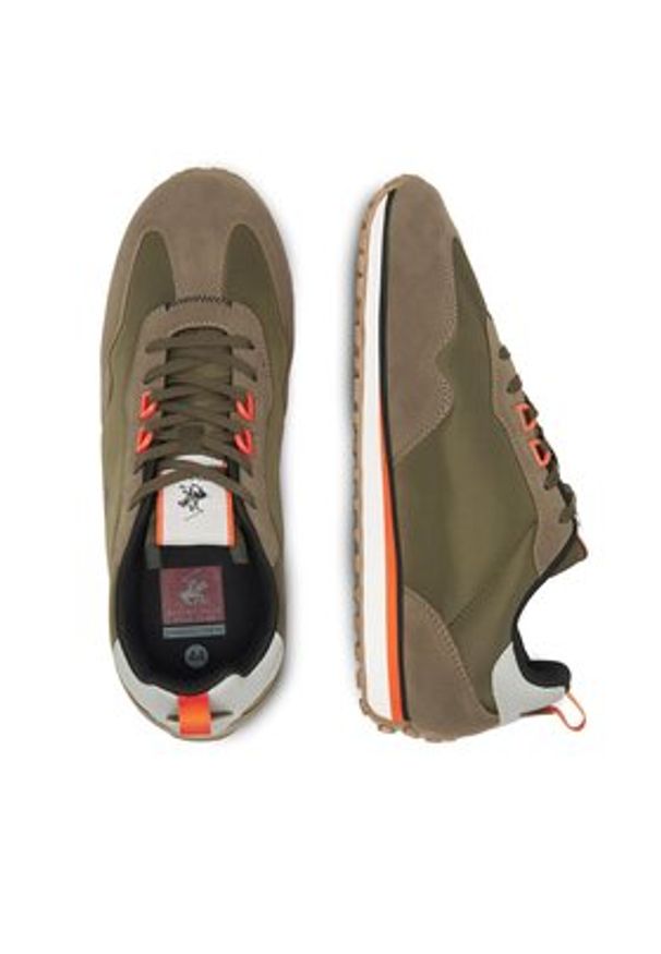 Beverly Hills Polo Club Sneakersy TRIST-01 Zielony. Kolor: zielony. Materiał: materiał