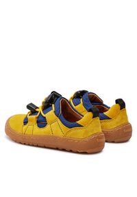 Froddo Sneakersy Barefoot Track G3130243-3 M Żółty. Kolor: żółty. Materiał: materiał