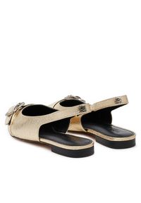 Badura Baleriny HIBISCUS-LT593-911 Złoty. Kolor: złoty. Materiał: skóra #8