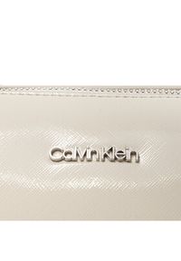 Calvin Klein Torebka Ck Must Cylinder Crossbody Saff K60K609890 Beżowy. Kolor: beżowy. Materiał: skórzane #4