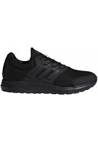Adidas - Buty męskie czarne ADIDAS GALAXY 4 EE7917. Zapięcie: sznurówki. Kolor: czarny. Szerokość cholewki: normalna. Model: Adidas Cloudfoam #1