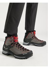 Salewa Trekkingi Mtn Trainer Mid Gtx GORE-TEX 63458-4720 Szary. Kolor: szary. Materiał: materiał. Technologia: Gore-Tex. Sport: turystyka piesza #6