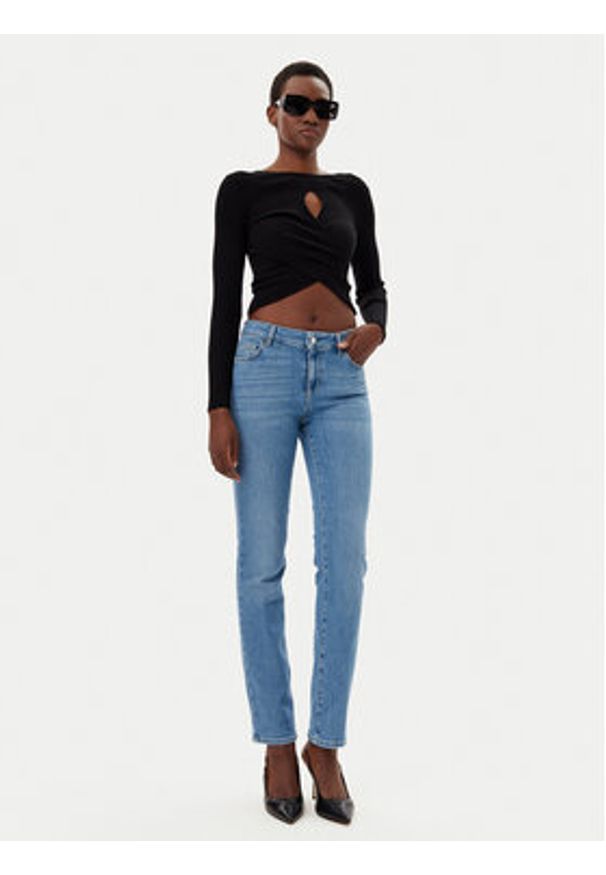 Liu Jo Jeansy UA5079 D4988 Niebieski Slim Fit. Kolor: niebieski