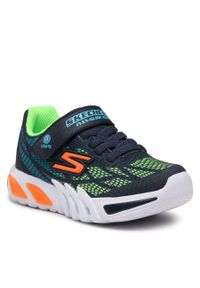 skechers - Sneakersy Skechers Vorlo 400137L/NVMT Navy/Multi. Kolor: niebieski. Materiał: skóra #1