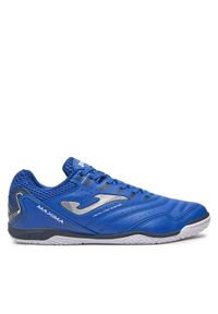 Joma Buty do piłki nożnej Maxima Indoor MAXW2404IN Niebieski. Kolor: niebieski. Materiał: skóra