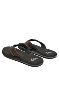 Quiksilver Japonki AQYL100047 Czarny. Kolor: czarny. Materiał: materiał