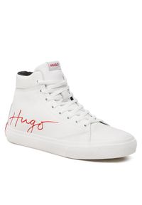 Hugo - Sneakersy HUGO. Kolor: biały