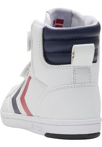 Hummel - Buty do chodzenia dla dzieci Hummerl high top Stadil Light Quick. Kolor: biały. Sport: turystyka piesza