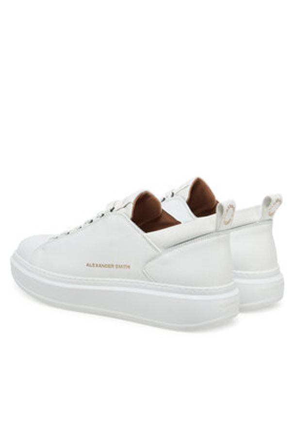 Alexander Smith Sneakersy Wembley ASBBWYM 2311 Biały. Kolor: biały. Materiał: skóra