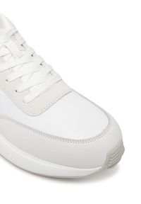 Calvin Klein Jeans Sneakersy YM0YM01370 Biały. Kolor: biały. Materiał: skóra #5