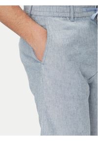 BOSS Szorty materiałowe 50536863 Niebieski Tapered Fit. Kolor: niebieski. Materiał: len, syntetyk #4