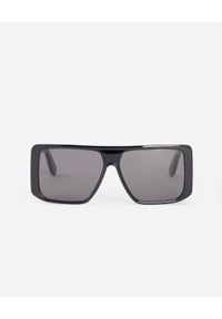 Tom Ford - TOM FORD - Okulary przeciwsłoneczne. Kolor: czarny. Wzór: geometria #4