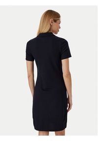 TOMMY HILFIGER - Tommy Hilfiger Sukienka codzienna 1985 Slim Pique Polo Dress Ss WW0WW42048 Granatowy Slim Fit. Okazja: na co dzień. Typ kołnierza: polo. Kolor: niebieski. Materiał: bawełna. Typ sukienki: proste. Styl: casual #4